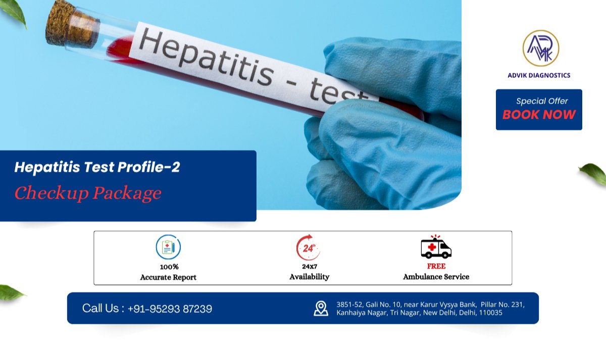 Hepatitis Test Profile-2 Checkup Package