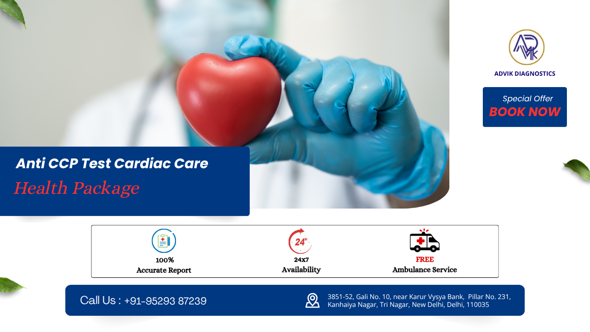 Anti-CCP Test (Cardiac Care Health Package)