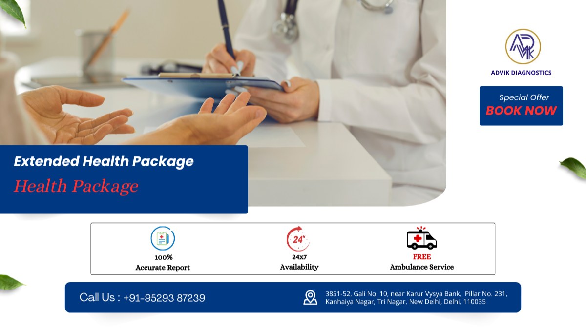 Extended Health Package – Complete Health Checkup