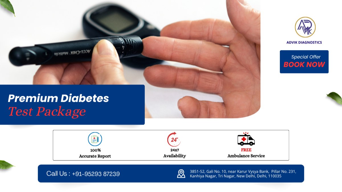 Premium Diabetes Test Package
