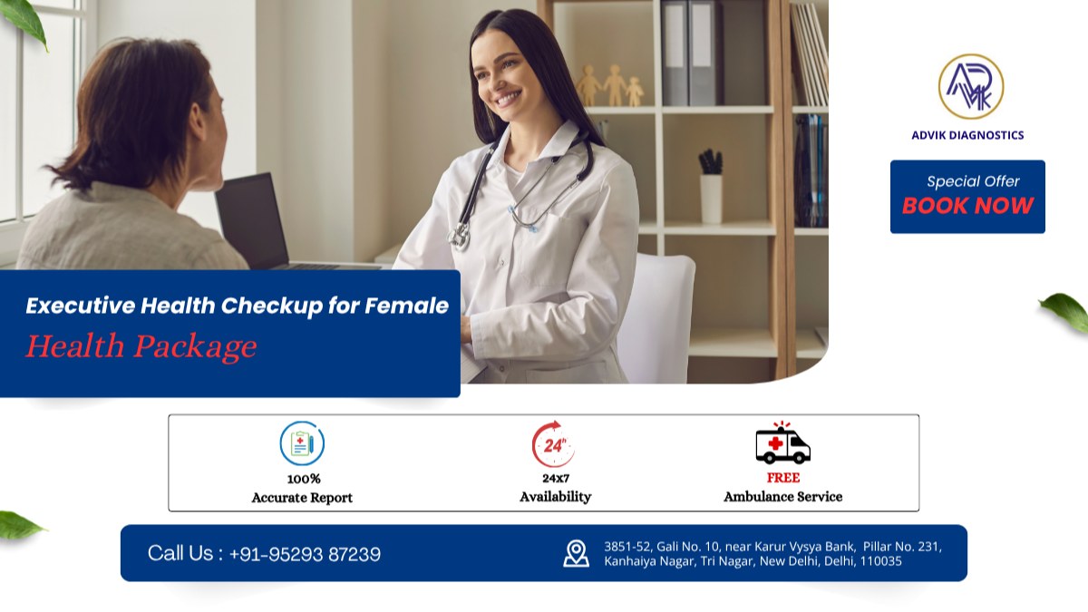 Executive Health Checkup Package for Females