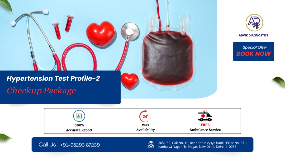 Hypertension Profile Test – Profile-2 Checkup Package