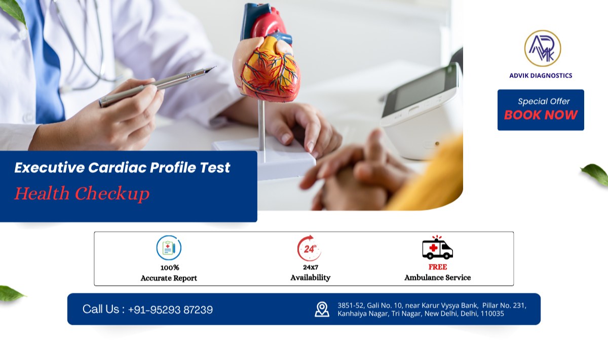 Executive Cardiac Profile Test Health Checkup