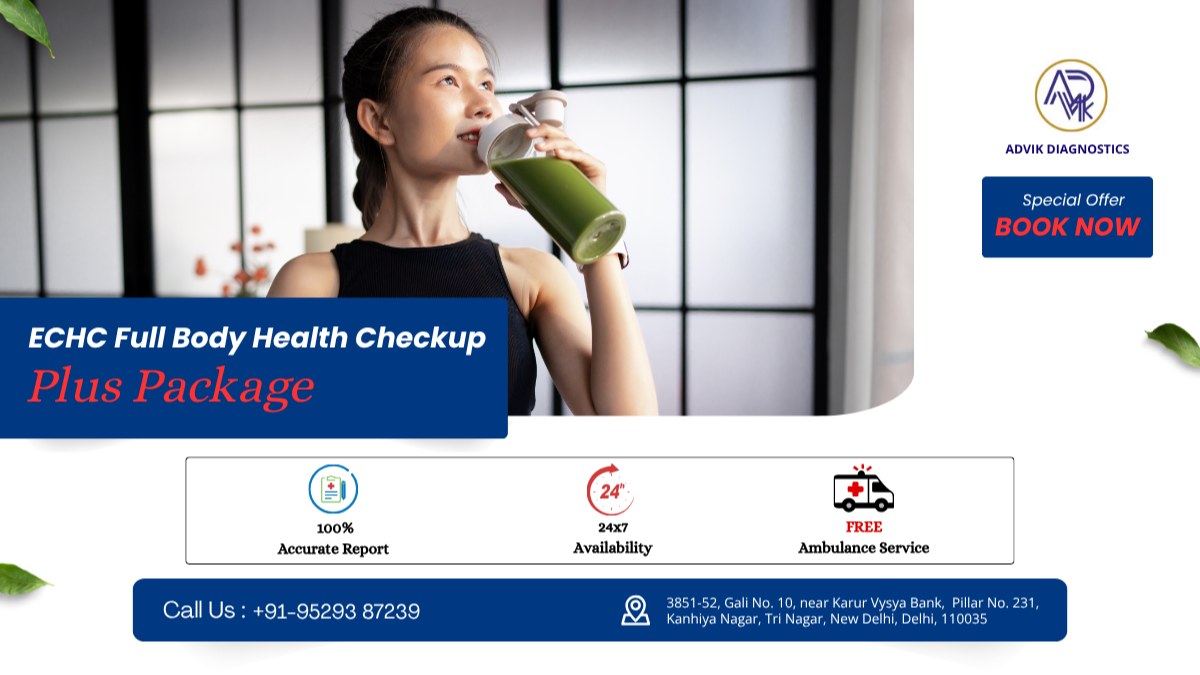 ECHS Full Body Checkup Plus Package