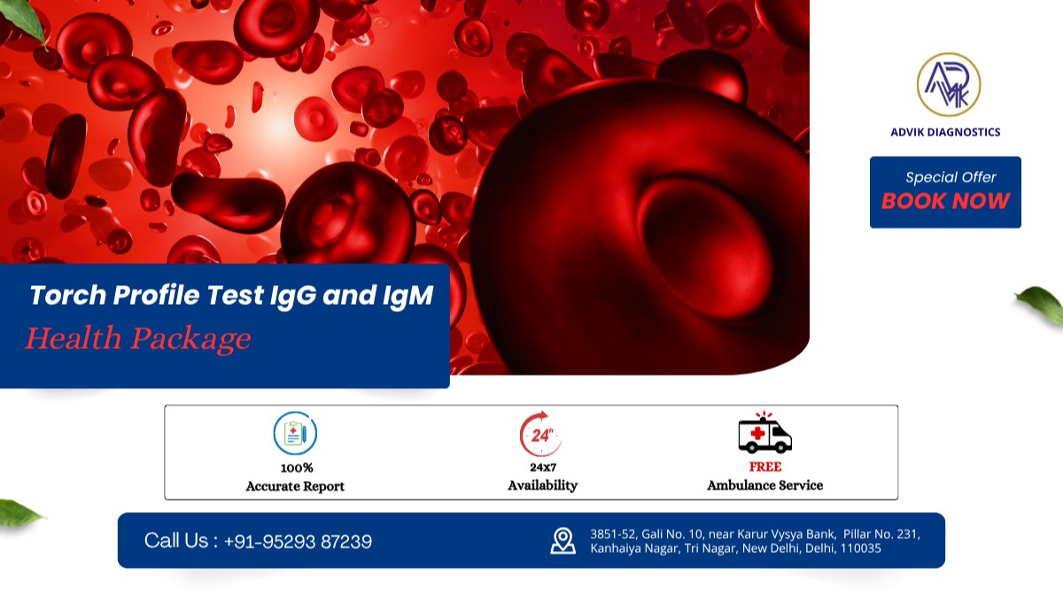 TORCH Profile IgG & IgM (10 Parameters)