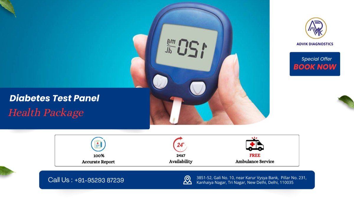 Diabetes Test Panel – Basic Package