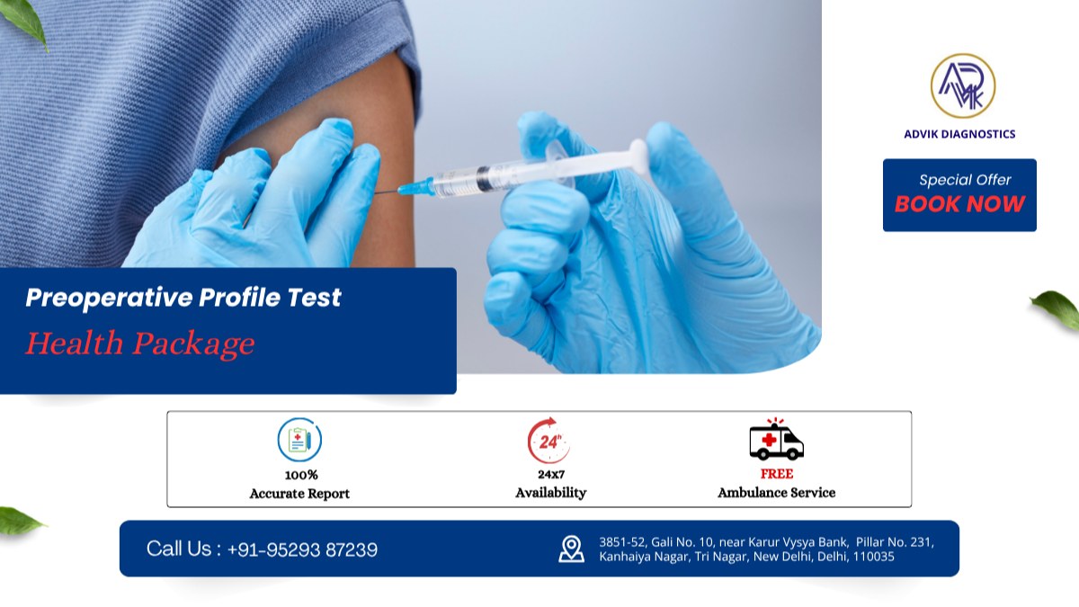 Preoperative Profile Test Health Package