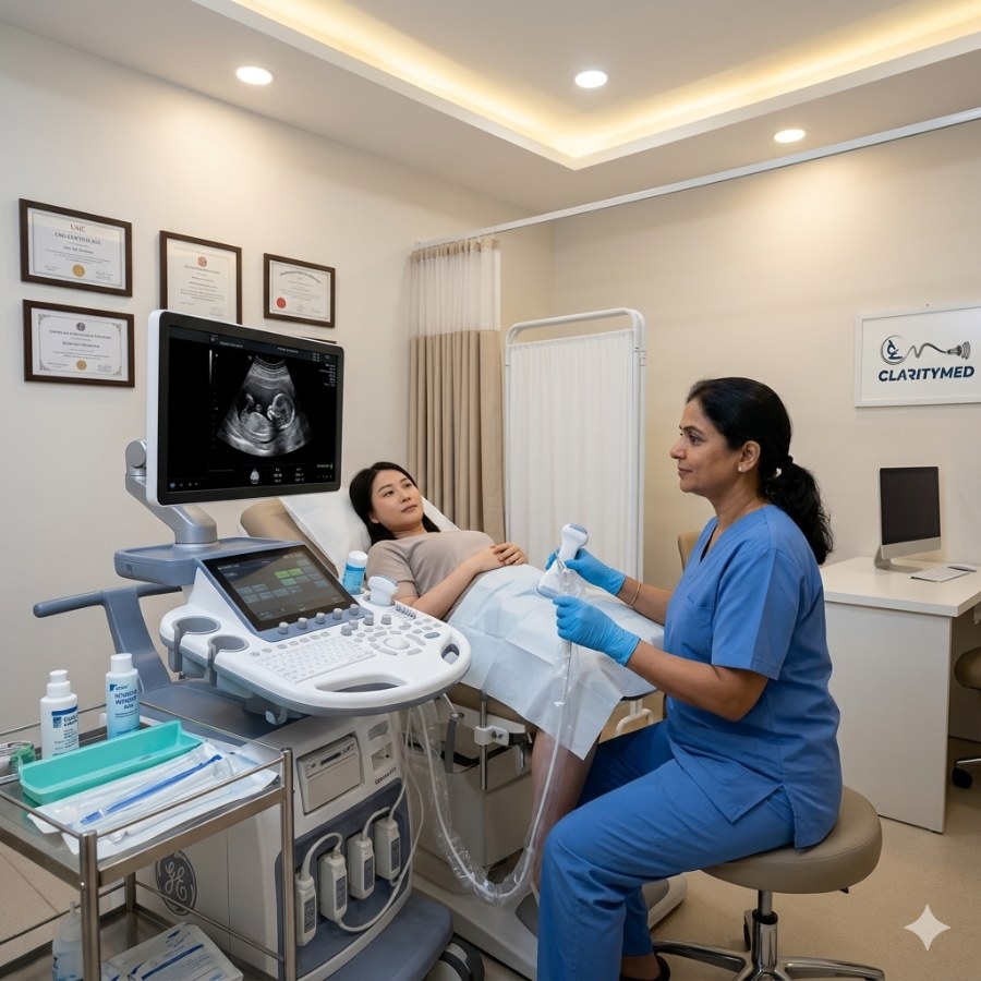 TVS Ultrasound Accurate Pelvic Scan for Women’s Health